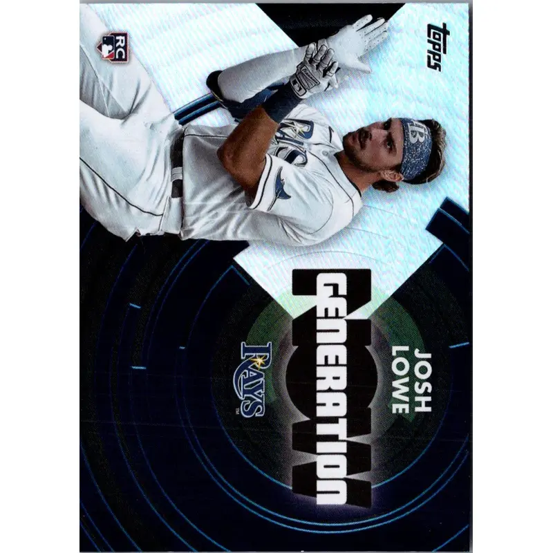 2022 Topps Update Generation Now Josh Lowe #GN-85