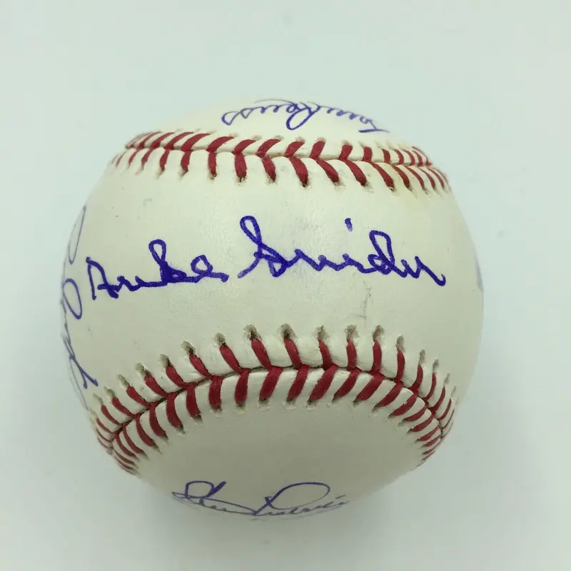 Duke Snider Los Angeles Dodgers Greats Multi Signed NL Baseball