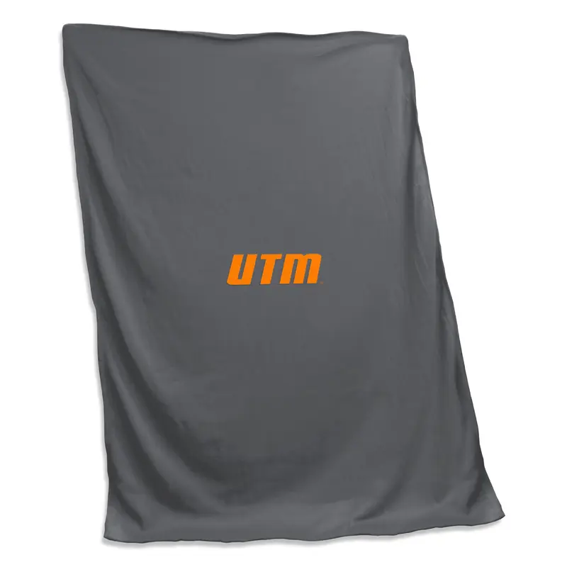 Tennessee Martin Charcoal Sweatshirt Blanket (Screened)