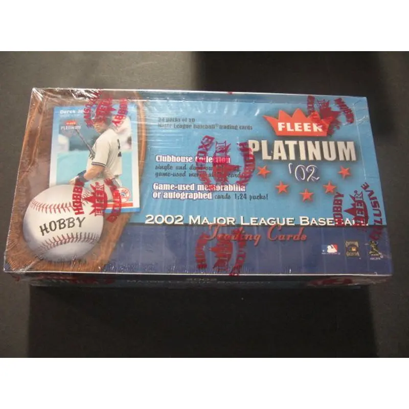 2002 Fleer Platinum Baseball Box (Hobby)