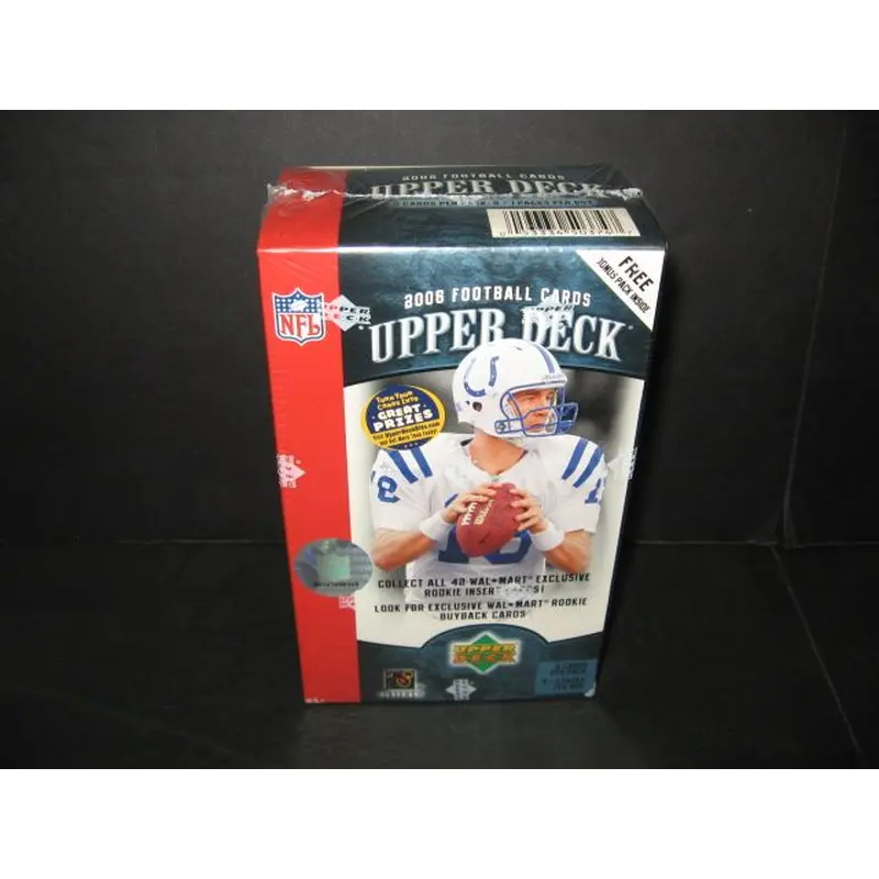 2006 Upper Deck Football Blaster Box (Walmart) (6/5)