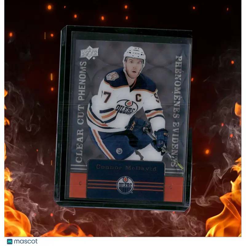 2019-20 Upper Deck Tim Hortons Connor McDavid Clear Cut Phenoms #CC-1