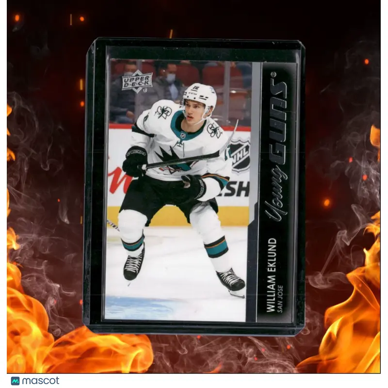 2021-22 Upper Deck William Eklund Young Guns #475