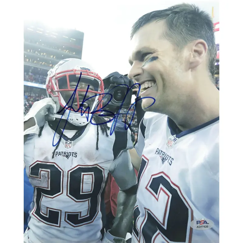 LeGarrette Blount signed 8x10 photo PSA/DNA Autographed Patriots