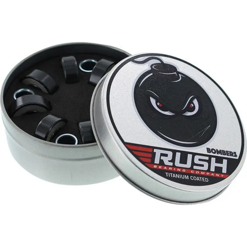 New Rush Tins Abec 7  Bearings With Spacers ppp
