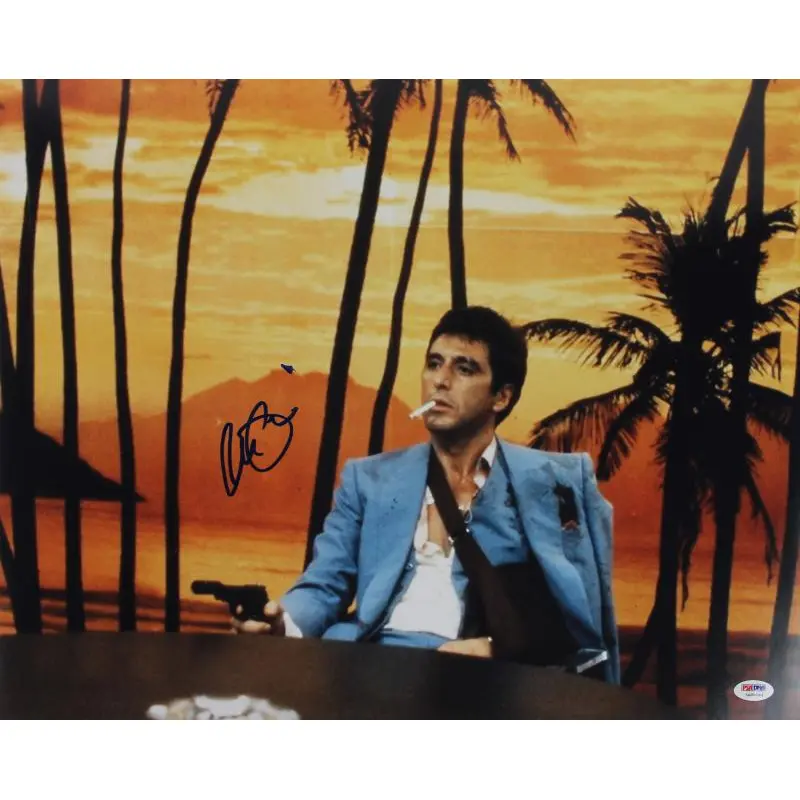 Al Pacino Scarface Signed 16X20 Photo Auto Graded Gem Mint 10! PSA/DNA #5A80064