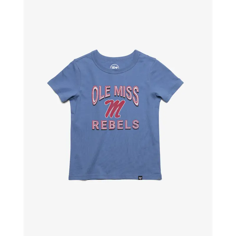 MISSISSIPPI REBELS FAN OUT '47 FRANKLIN TEE KIDS