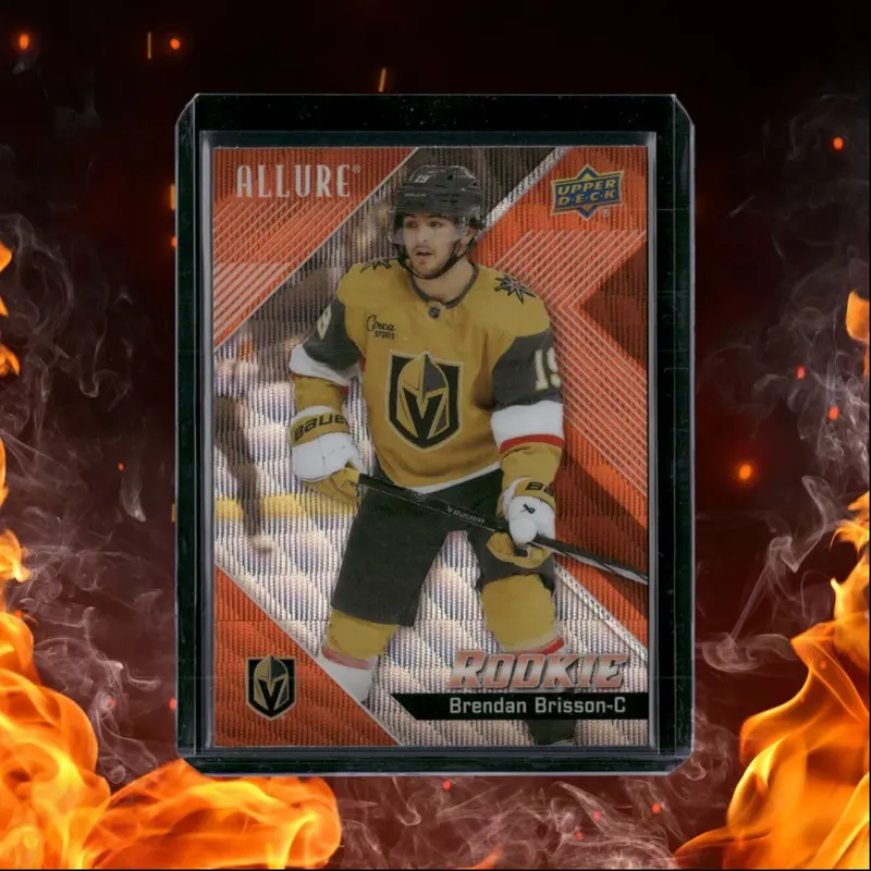 2024-25 Upper Deck Allure Brendan Brisson Orange Slice SP Rookie #107