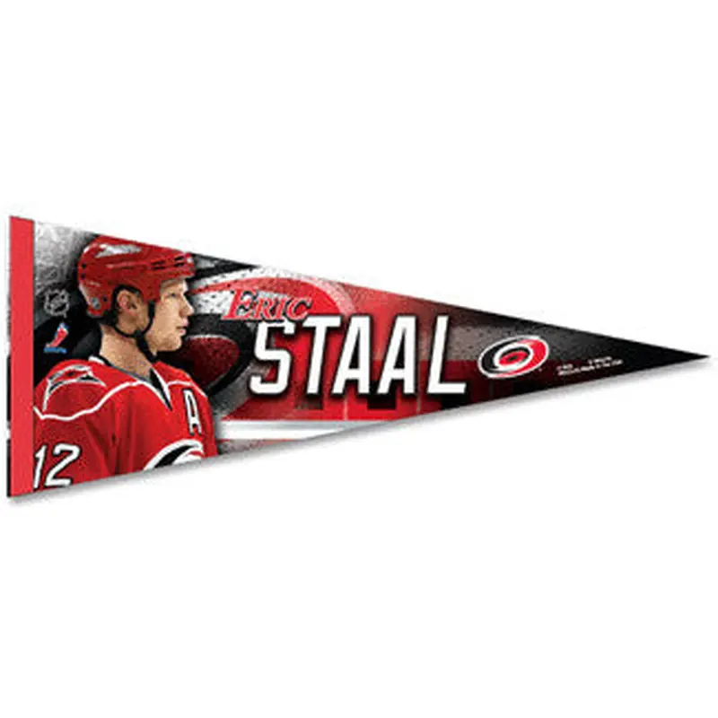 Eric Staal Carolina Hurricanes Premium Felt Pennant L.E. /2,008 - Wincraft Inc.