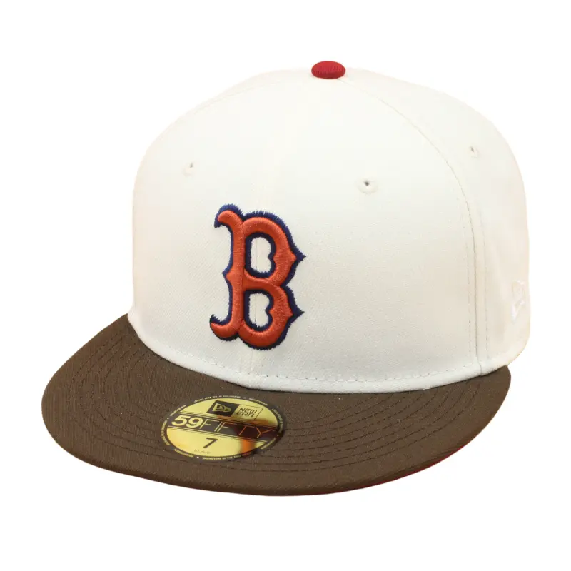 New Era - Boston Red Sox 59Fifty Fitted - Chrome/Walnut