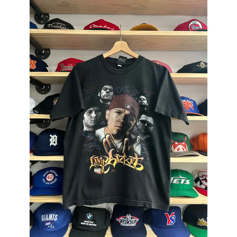 Vintage Limp Bizkit Boot Double Sided Tee Size Medium