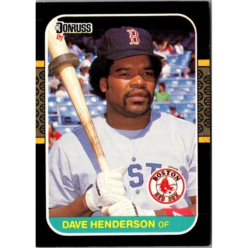 1987 Donruss Dave Henderson #622