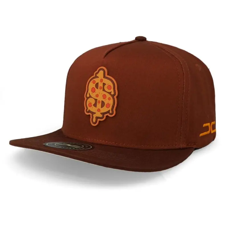 JC HATS BROWN SNAPBACK JC PIZZA 1751 BROWN