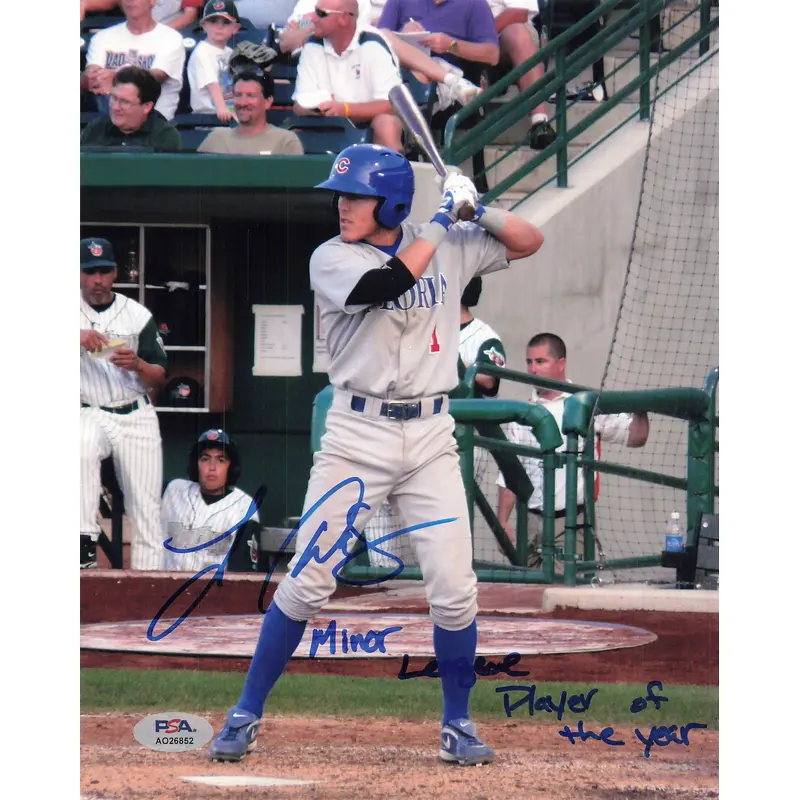Logan Watkins signed 8x10 photo PSA/DNA Autographed Chicago Cubs