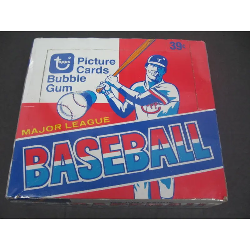 1980 Topps Baseball Unopened Cello Box w- Stars Box 1