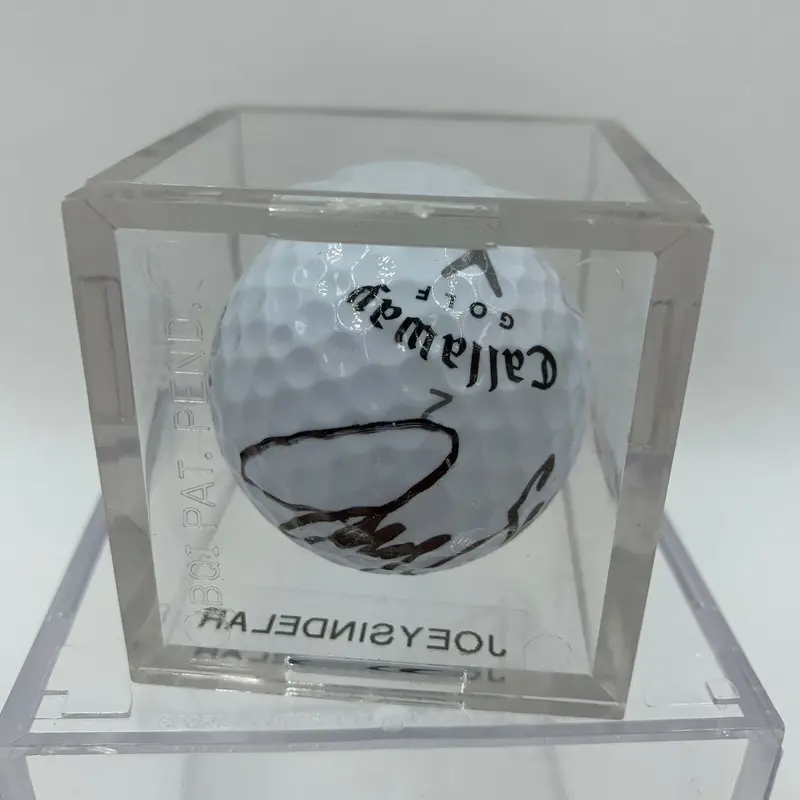 Joey Sindelar Signed Autographed Golf Ball PGA With JSA COA