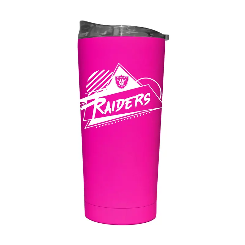 Las Vegas Raiders 20oz Electric Rad Soft Touch Tumbler