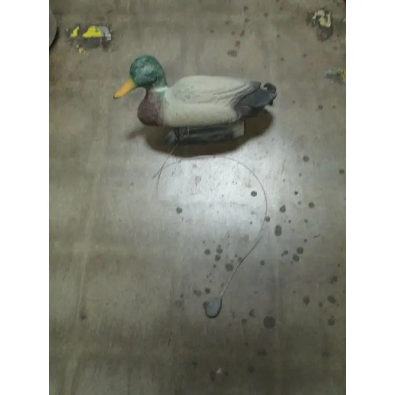 Used Flambeau Products Mallard Duck Decoy w/ Weight