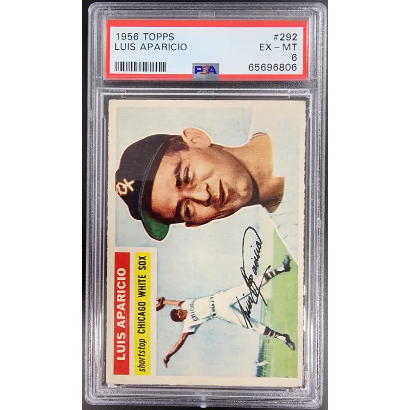 Luis Aparicio 1956 Topps #292 PSA 6 EX-MINT