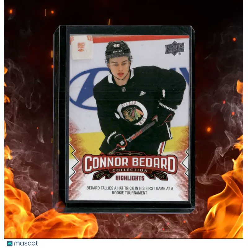 2023-24 Upper Deck Connor Bedard Collection Connor Bedard Highlights Rookie #8