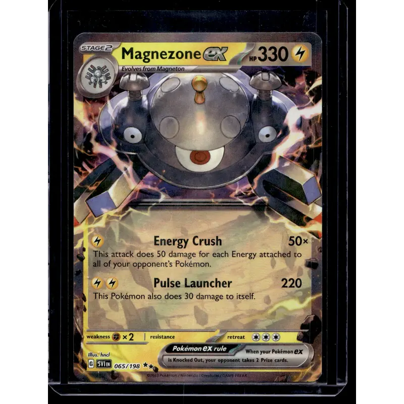 2023 Pokemon Scarlet & Violet - Scarlet & Violet - Magnezone ex #065