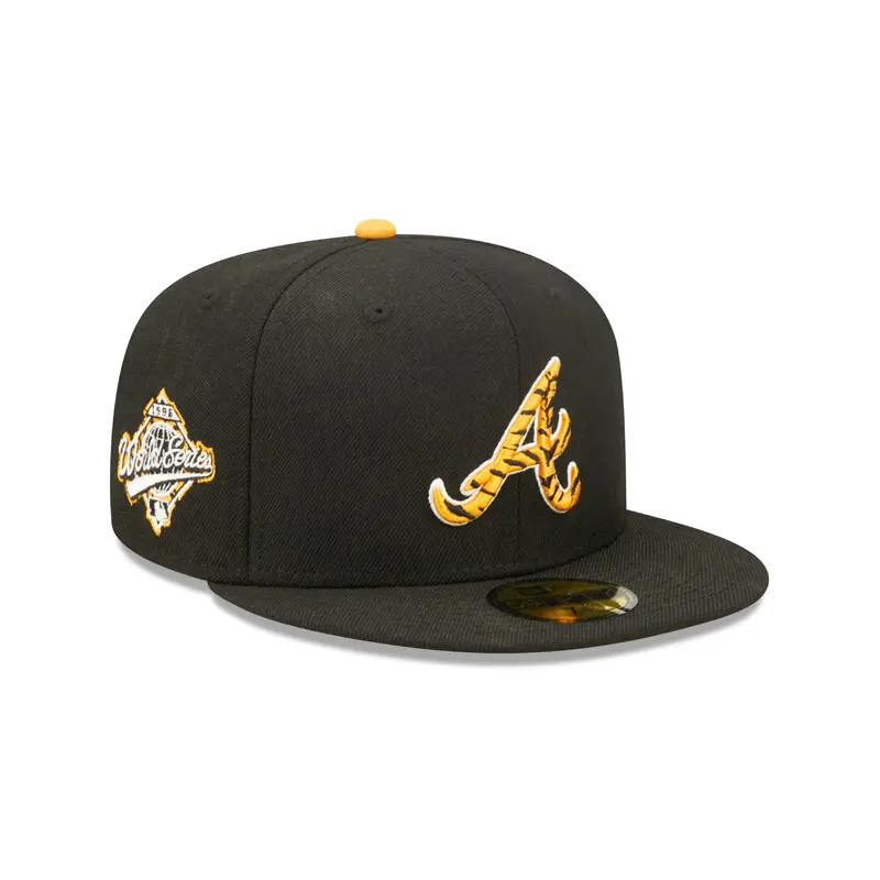 59Fifty Fitted Cap Atlanta Braves Tigerfill - Black
