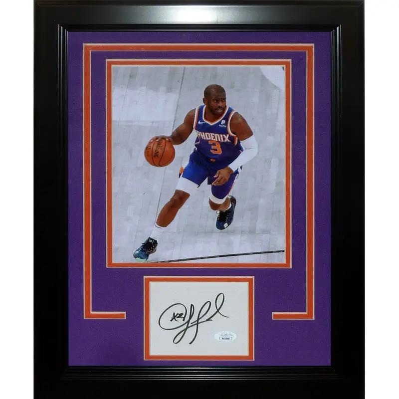 Chris Paul Autographed Phoenix Suns "Signature Series" Frame - JSA