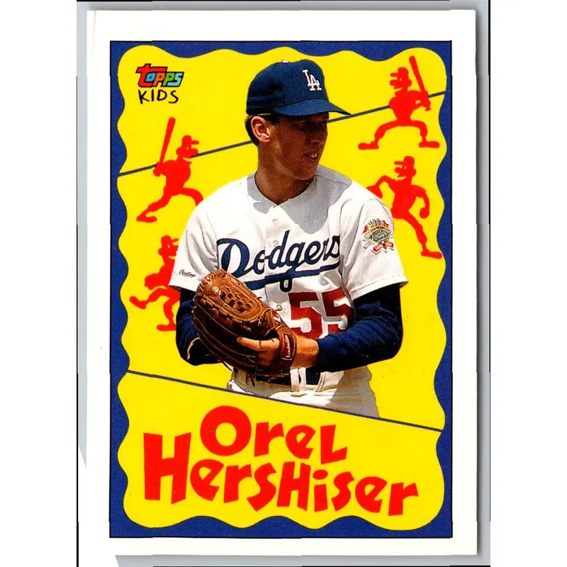 1992 Topps Kids Orel Hershiser #52