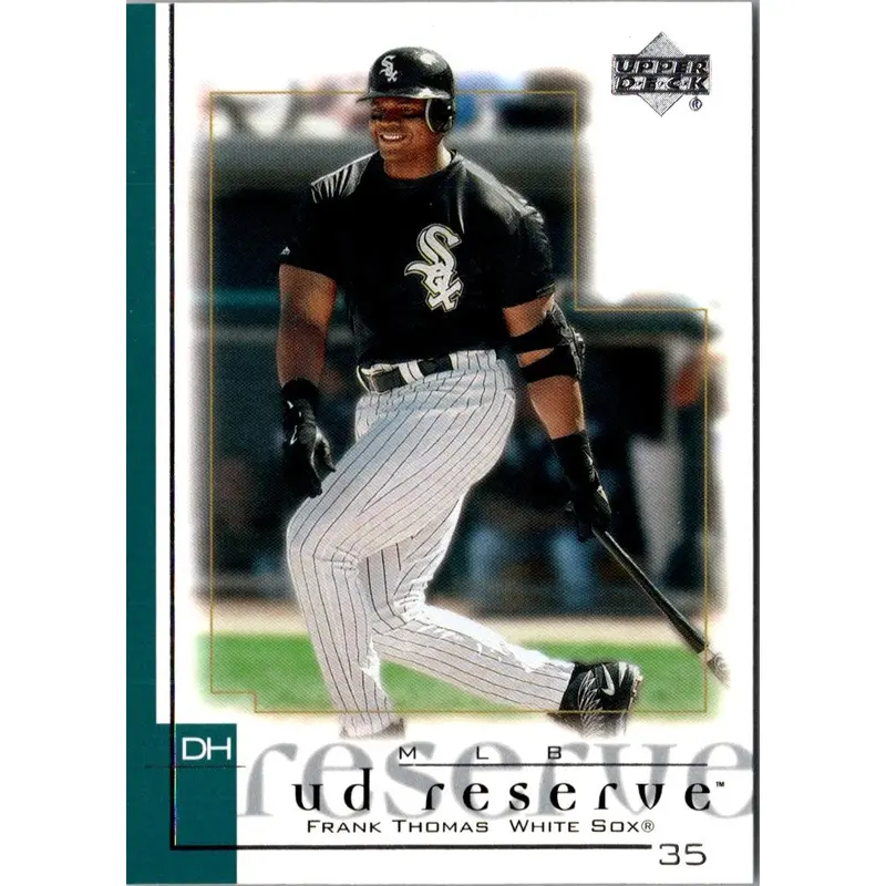 2001 UD Reserve Frank Thomas #73