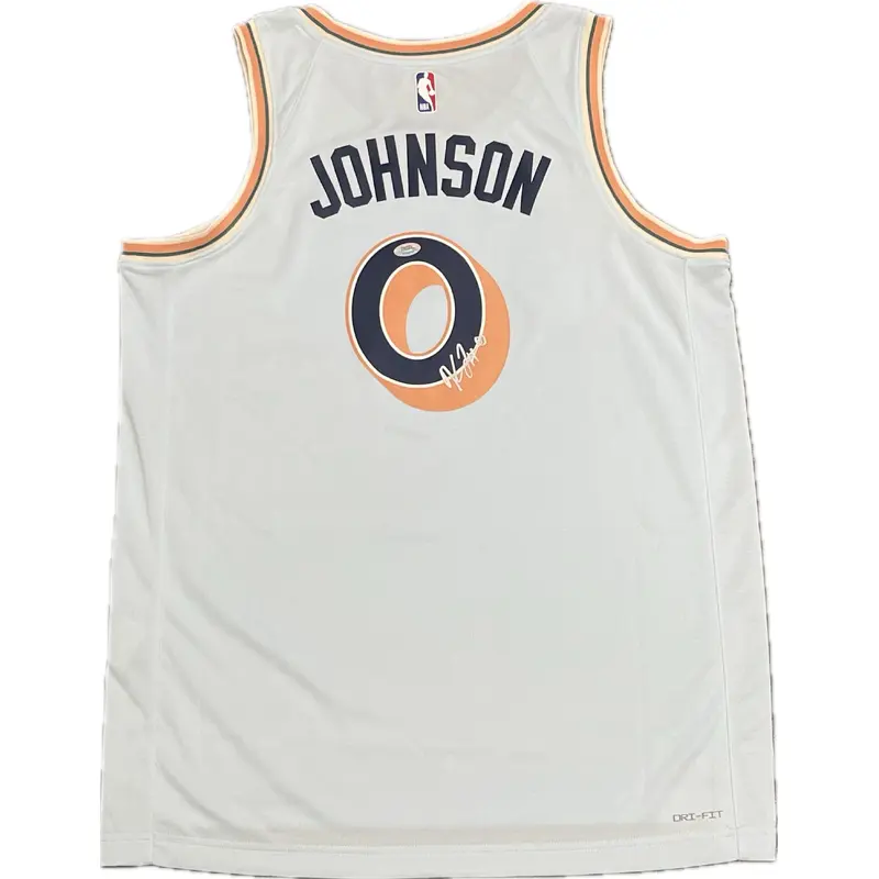 Keldon Johnson signed jersey PSA San Antonio Spurs Autographed