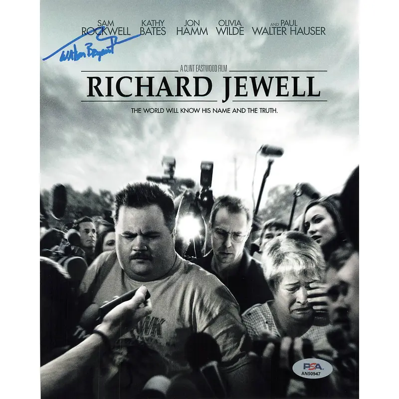 Watson Bryant signed 8x10 PSA/DNA Richard Jewell Autographed