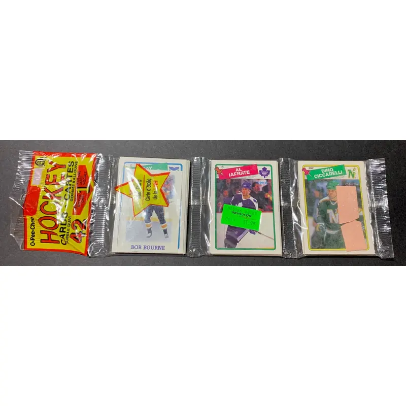 1988/89 OPC O-Pee-Chee Hockey Unopened Rack Pack