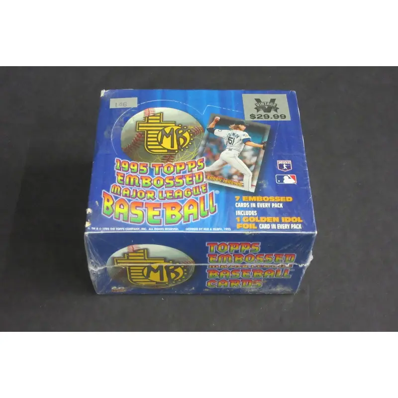 1995 Topps Embossed Baseball Box (20/7)