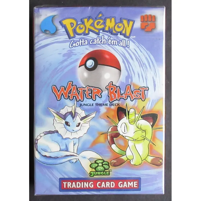 1999 WOTC Pokemon Water Blast Theme Deck (60)