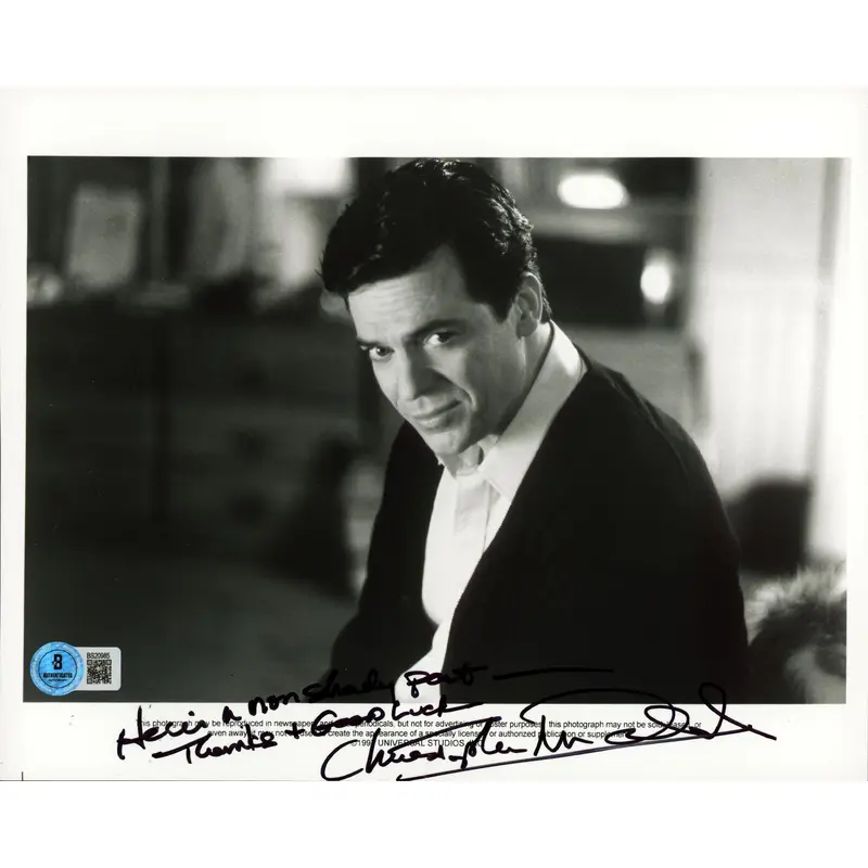Christopher McDonald Happy Gilmore "Have A Non.." Signed 8x10 Photo BAS #BS20985