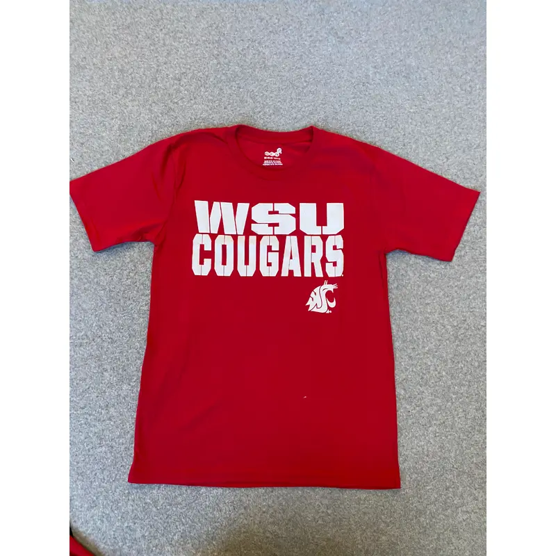Youth Crimson WSU Cougars T-shirt
