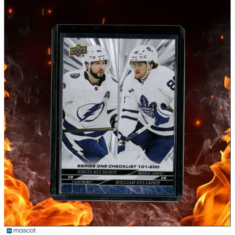 2024-25 Upper Deck Nikita Kucherov / William Nylander Outburst Silver CL #200