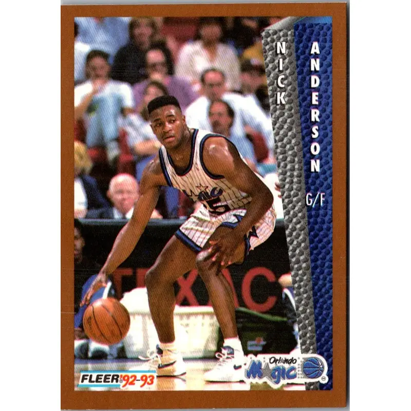 1992 Fleer Nick Anderson #158