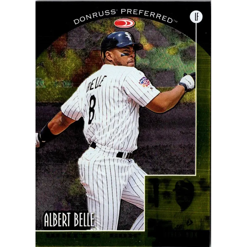 1997 Donruss Limited Fabric of the Game Albert Belle #62