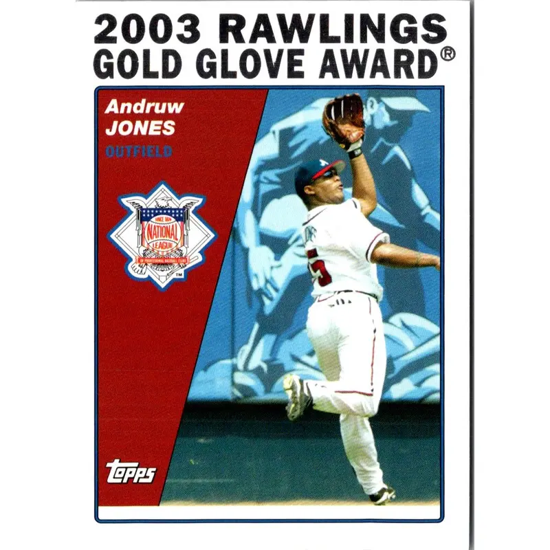 2004 Topps 1st Edition Andruw Jones #711