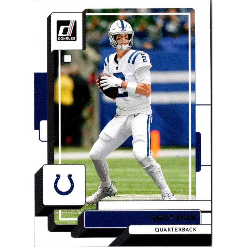 2022 Donruss Blue Press Proof Matt Ryan #228