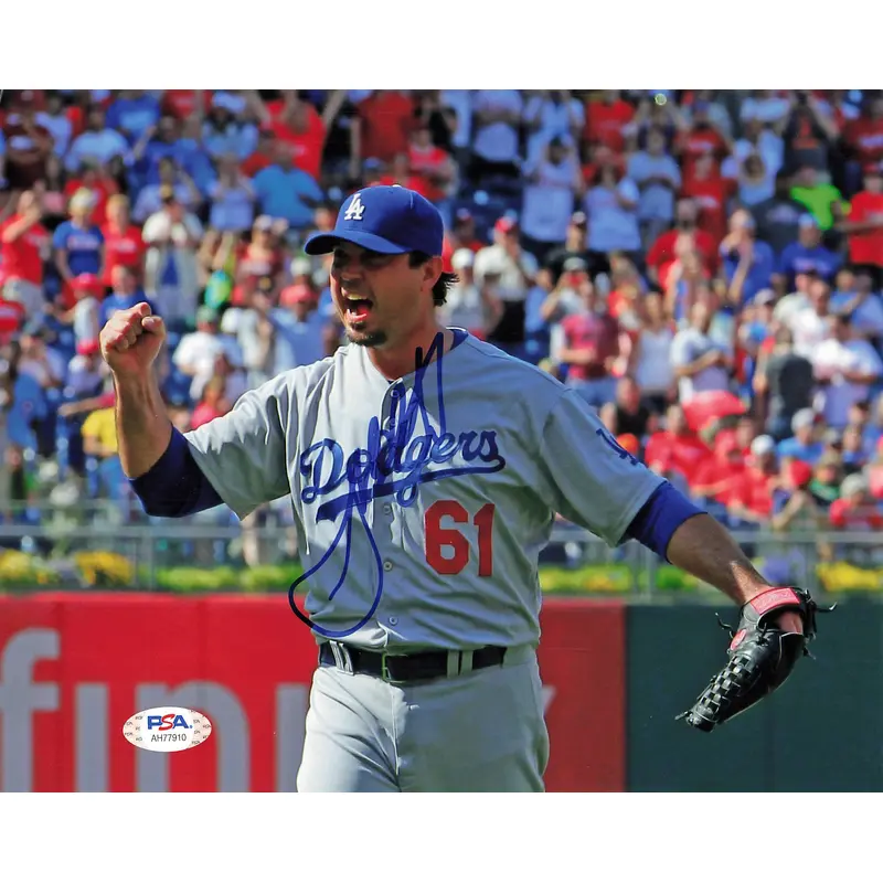 Josh Beckett signed 8x10 photo PSA/DNA Los Angeles Dodgers Autographed