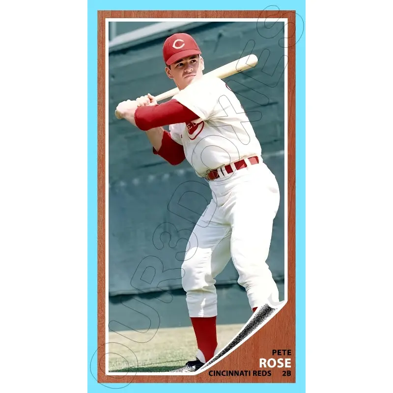 Pete Rose 1962 Topps Tall Boy Custom Card - 4639