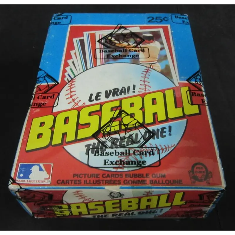 1982 OPC O-Pee-Chee Baseball Unopened Wax Box (Tape) (BBCE)