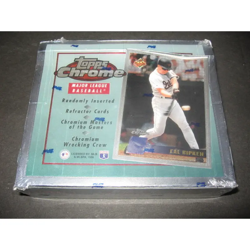 1996 Topps Chrome Baseball Box