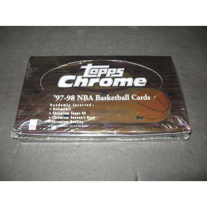 1997/98 Topps Chrome Basketball Box (Retail)
