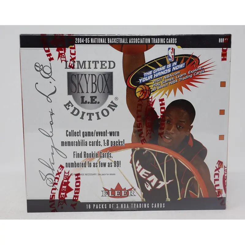 2004/05 Skybox Limited Edition L.E. Basketball Box (Hobby) (16/3)