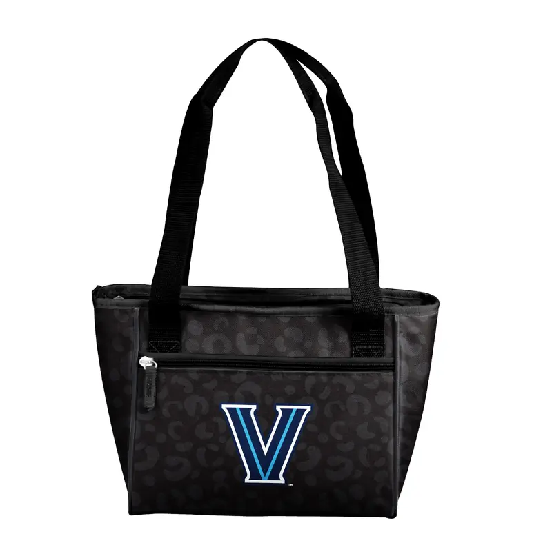 Villanova Leopard Print 16 Can Cooler Tote