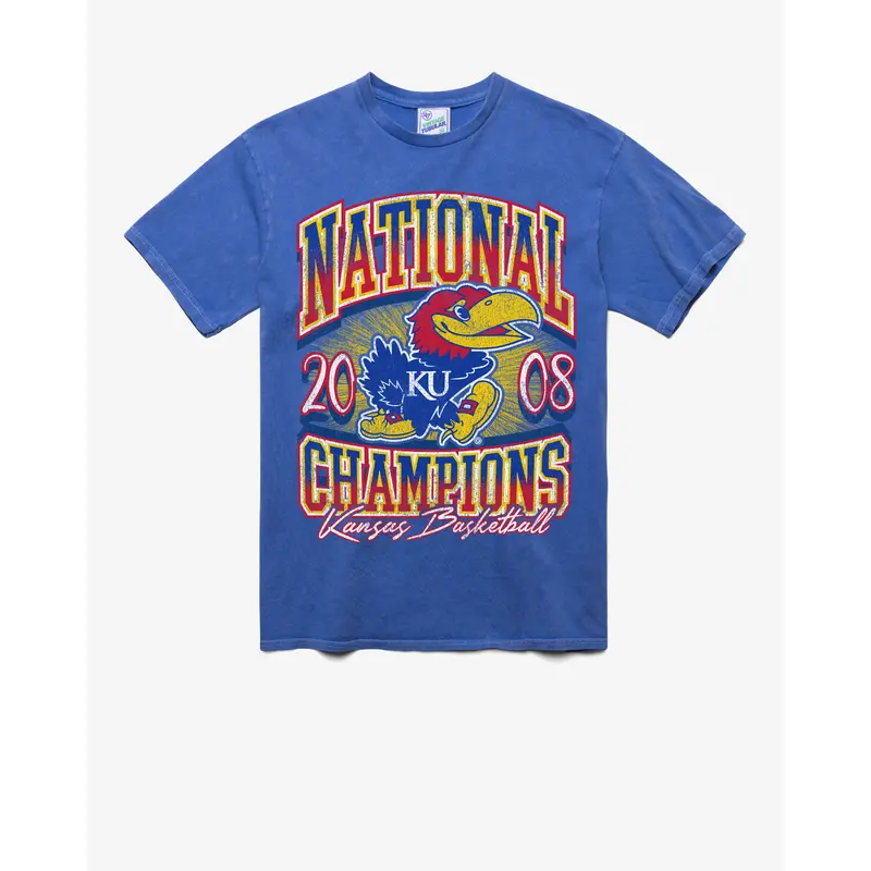 KANSAS JAYHAWKS H-CHAMPS LOCKER VINTAGE '47 TUBULAR TEE