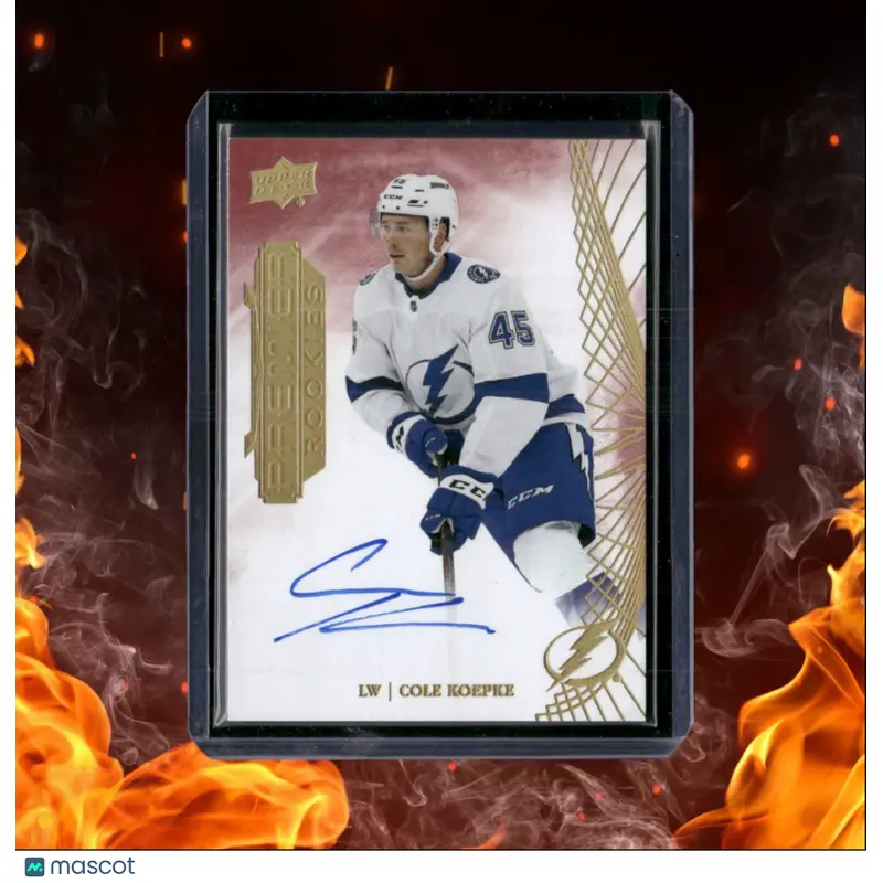 2022-23 Upper Deck Premier Cole Koepke Rookie Auto #110